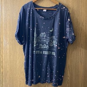 Desert days whisky nights tee